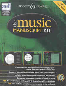 Music Manuscript Kit